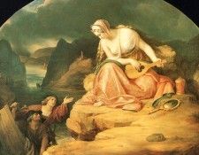 von Gemalde, Karl Begas - The Lorelei detail (end. �����, ����