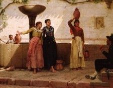 Topham, Frank William Warwick - Judgement of Paris (end. Topham,   Warwick