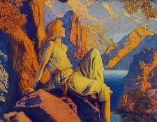 Night is Fled. , Maxfield