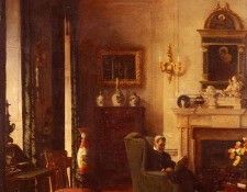 Tayler Albert Chevallier The Grey Drawing-Room. ,  