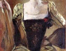 Alexander John White The Green Gown. ,  