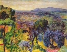 bonnard le cannet landscape c1935.  