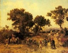 Washington Georges An Arab Hunting Party. , 