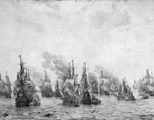 Velde I van de Willem Sea battle Sun . ������, ������ ��� �� �������