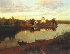 levitan evening bells 1892. , 