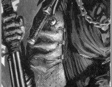 adrian smith mutant with gun. , 