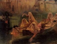 Bridgman Fredick Arthur The Harem Boats. ,  