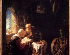 Dou Gerrit The Bible Lesson Or Anne And Thomas. , 