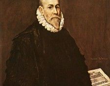 El Greco Portrait of a Doctor 1577 84. �����, ���-