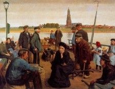 Nibbrig Ferdinand Hart Ferry in Rhenen Sun. Nibbrig, 