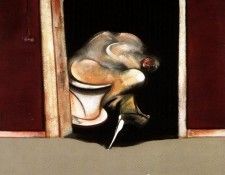 Bacon Triptych, May - June, 1973, left Private NY. , 