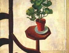 sheeler geranium c1926. Sheeler, 