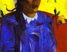 Gauguin - Vahine No Te Tiare (Woman With A Flower). , 