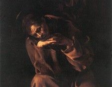 CaravaggioFrancisContemplation. ,   