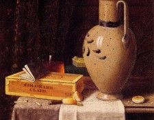 Cigar Box Pitcher and New York Herald. ,  