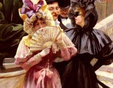 Ribera Pierre Sortie Du Bal A L Opera De Paris. ������, Pierra