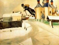 chagall over vitebsk 1914. �����, ����