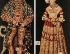 CRANACH Lucas the Elder Portraits Of Henry The Pious. ,  