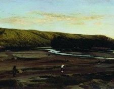 Вечер. Орловский Владимир (1842-1914)