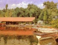Chase William Merritt Boat House, Prospect Park. ����, ������ �������