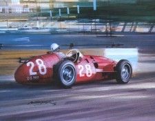 Cma 036 1956 monaco gp stirling moss in the works 250f maserati. ��� ���