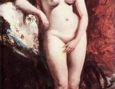 Etty Standing Nude. , 