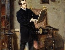 Autoritratto Mentre Osserva un Dipinto 1865. Boldini, ��������