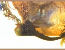 Ciruelo BotD Water Dragons Abode D50. , 