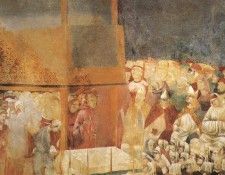 Giotto - Legend of St Francis - [24] - Canonization of St Francis.   
