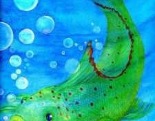 Time For Bed Tb 0007 Little Fish JaneDyer sqs. , 