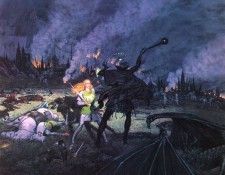 92tcal 04   Eowyn and the Lord of the Nazgul. Nasmith, 