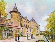 The Chateau of Chastelloux. , 