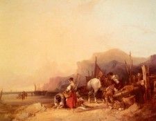 Shayer William Unloading The Catch  Near Benchurch  Isle Of Wight. �����, ������