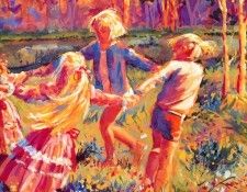 Jessica Zemsky - Ring Around A Rosie (detail), De. , 