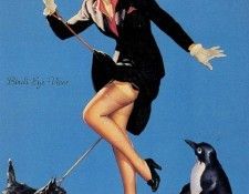 tiger pin-up elvgren 017. ��� Elvgren