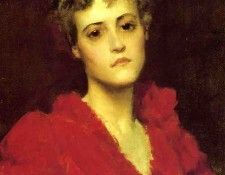 Chase William Merritt The Red Gown. ����, ������ �������