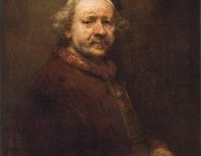 REMBRANDT SELFPORTRAIT 1669 NG LONDON. ��������� ������� ��� ����