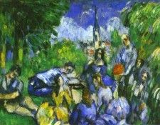 Cezanne - A Lunch on Grass. ������, ����