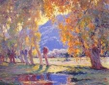 frost pool at sundown 1923. �����