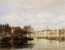 Klinkenberg Johannes The Binnenkant in Amsterdam Sun. ,   