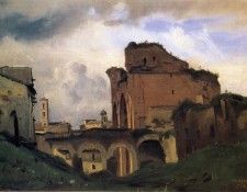 Corot Basilica of Constantine. , --