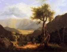 Cole Thomas View in the White Mountains 1827. , 