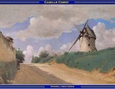 PO Vp S2 49 Corot Windmill near Arras. 