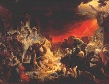 briullov the last day of pompeii 1830-33.    (1799-1852)