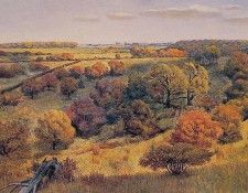 Valley in Autumn. ,  