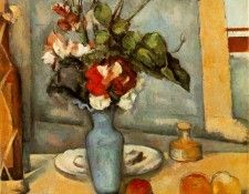CeZANNE THE BLUE VASE,1883-87, MUSEE DORSAY, PARIS. ������, ����