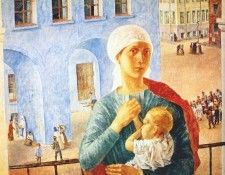 petrov-vodkin the year 1918 in petrograd 1920. -, 