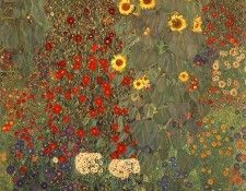 lrs Klimt Garden With Sunflowers1905. , 