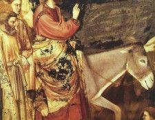 Giotto Scenes from the Life of Christ. 10. Entry into Jerusa.   