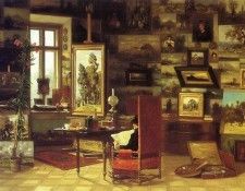 am-Wladyslaw Malecki Studio Interior. , 